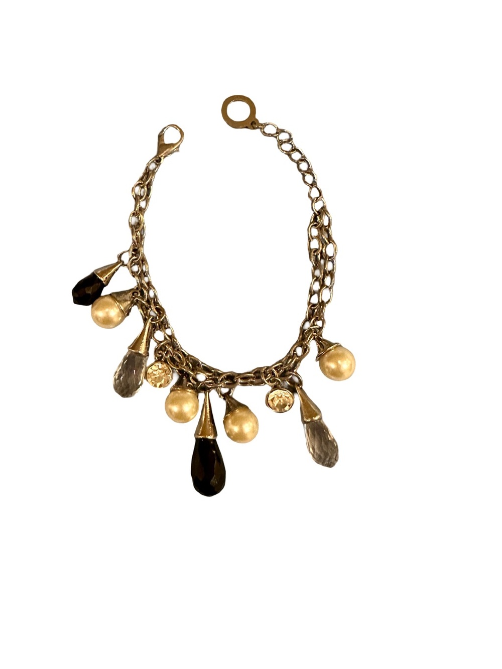 Ottaviano Bijoux Silver Charm Dangle Bracelet - Women Jewelry